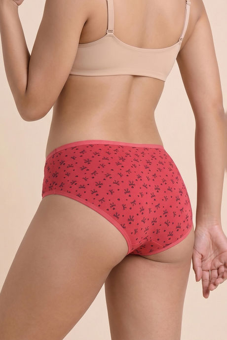 Zivame Regular Rise Full Coverage Hipster Panty (Pack of 3) - Multicolor — image 4